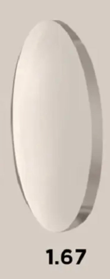 Single Vision Clear AR Extra-thin 1.67